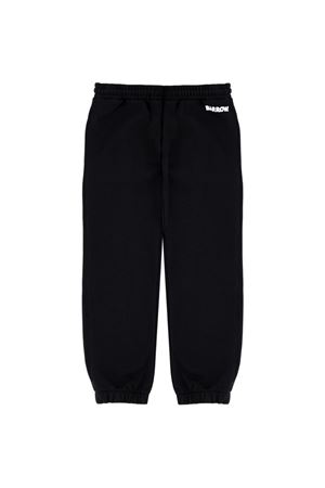 pantaloni in cotone nero BARROW KIDS | S6BKJUFP015110